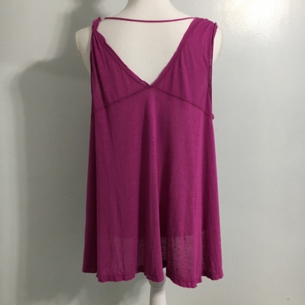 Free People New Vibes Beaded Tank Size XS - Picture 6 of 8